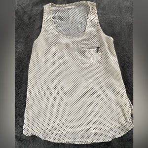 Maurice’s silky tank top.